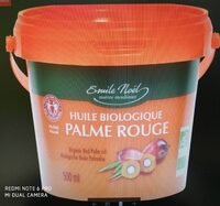 Huile de palme rouge biologique