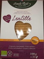 Lentille Les Tartines