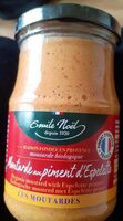 Moutarde au piment d'Espelette