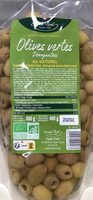 Olives vertes dénoyautées