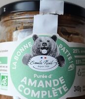 Purée d'amande complète