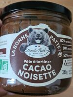 Pâte à tartiner cacao noisette