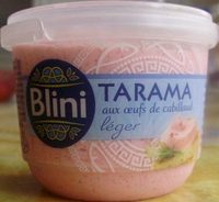 Tarama léger aux oeufs de cabillaud (25 %)