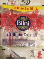 16 Blinis "Cocktail"