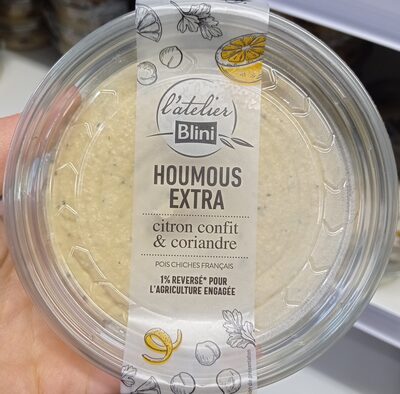 Houmous extra citron confit & coriandre