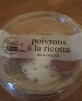 Mini poivrons farcis à la ricotta