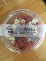 Feta, tomates confites et olives coquillos