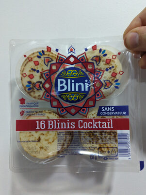 16 Blinis cocktail