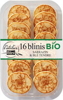 16 Blinis cocktail 135g BIO