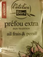 Préfou extra Pain tradition, ail frais et persil