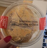 Houmous extra tomates séchées