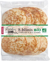 8 blinis x 20g BIO