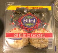 Blinis cocktail