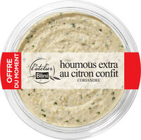 Houmous citron confit
