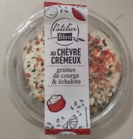 Chèvre crémeux Graines de Courge & échalote