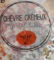 Chèvre crémeux poivrons rouges