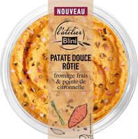 Patate douce rôtie Fromage frais