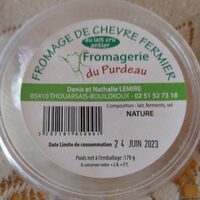 Fromage de chèvre fermier nature