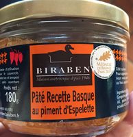 Pâté Recette Basque au Piment d'Espelette