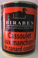 Cassoulet aux manchons de canard confits