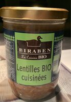 Lentille bio cuisinées