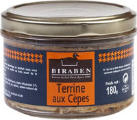 Terrine aux cepes