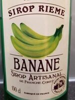 Sirop artisanal Banane