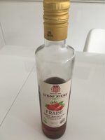 Sirop de fraises bio