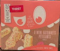 Mini bâtonnets pétillants vanille