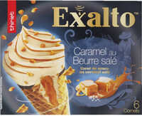 Cornets Exalto caramel au beurre salé