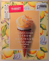 Cornet saveur citron meringué