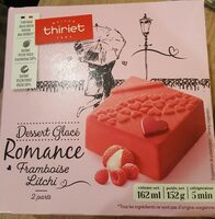 Dessert glacé Romance Framboise Litchi
