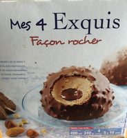 Mes 4 Exquis Façon Rocher
