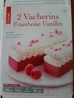Vacherins framboise vanillée