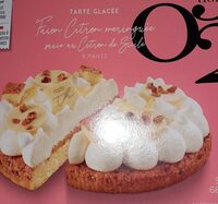 Tarte glacée citron meringué