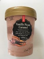 Crème Glacée Vanille Noix De Pécan Sauce Caramel