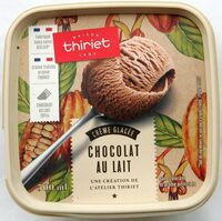 Crème glacée chocolat au lait