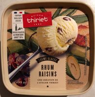 Crème glacée Rhum Raisin