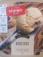 Crème glacée réglisse Maison Thiriet