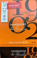 Mandarine de Sicile Glace