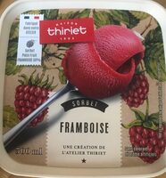 Sorbet plein fruit framboise