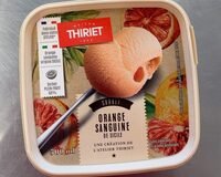 Sorbet orange sanguine de Sicile