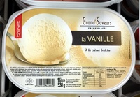 Crème glacée saveur vanille