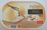 Grand' Saveurs Crème glacée Vanille Gousse Bourbon à la crème fraîche