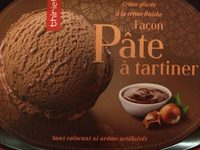 Crème glacée à la crème fraîche façon pâte à tartiner