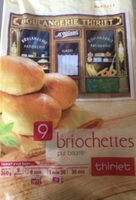 9 Briochettes pur beurre