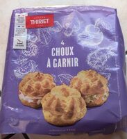 4 choux à garnir