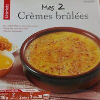 Mes 2 crèmes brûlées