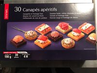 30 canapes aperitifs