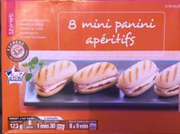 Mini panini aperitifs